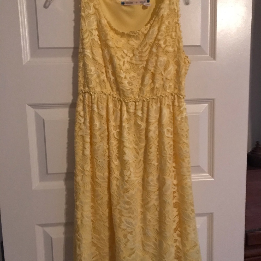 Chelsea & Violet yellow dress